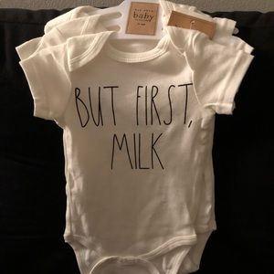Rae Dunn Baby Onesies 3-6m